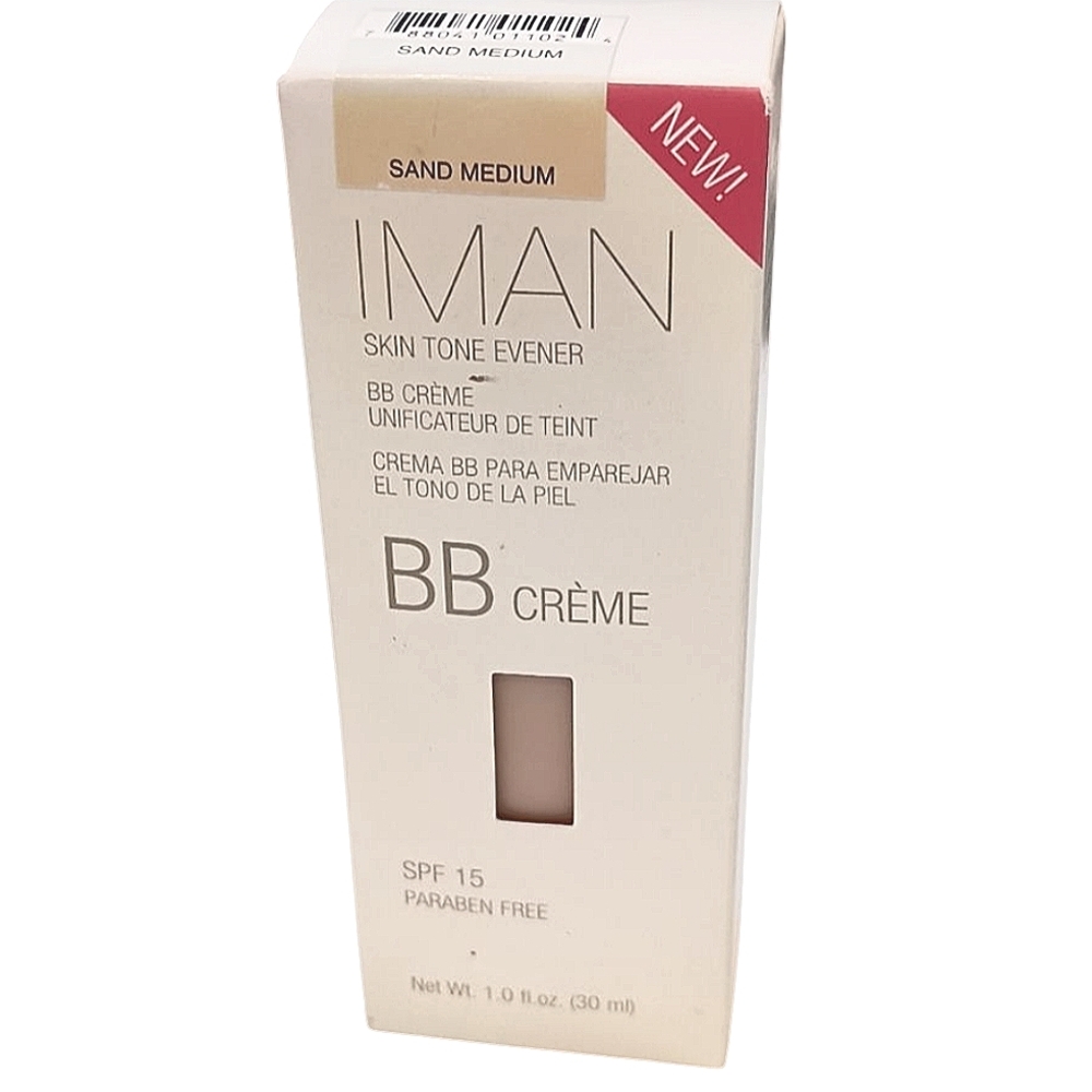 IMAN Skin Tone Evener Bb Creme, Sand Medium